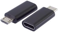 PremiumCord Adapter USB-C Buchse - USB 2.0 Micro-B/Stecker - Adapter