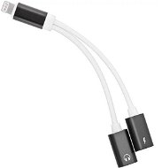 PremiumCord Adapter Lightning 3,5mm jack audio + Lightning charging - Átalakító