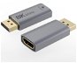 PremiumCord DisplayPort auf HDMI Adapter, 8K/60Hz, 4K/144Hz Stecker/Buchse, vergoldete Anschlüsse - Adapter
