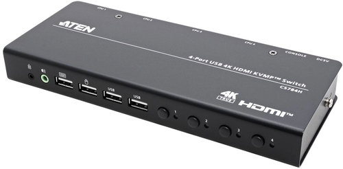 ATEN KVM (USB, HDMI) 4:1 USB + USB hub - Toggle Switch - Main image
