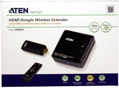 HDMI Dongle Wireless Transmitter (1080p@10m) - VE819T, ATEN Video Extenders