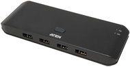 ATEN USB 2.0 2:4, 2x USB A - 4× USB A - Toggle Switch