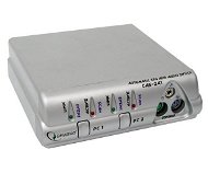 Gembird CAS241, 2 porty KVMA dataswitch, včetně audio, automatický - -