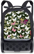 NIKIDOM Roller UP XL Butterfly camo - Školský batoh