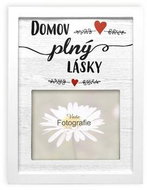 Nekupto Fotorámeček obdelníkový Domov plný lásky   - Fotorámeček