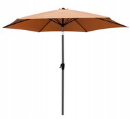 Malatec 12199 Naklápěcí slunečník 300 cm hnědý - Slunečník