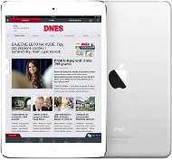 Sada iPad mini 16GB WiFi Cellular White&Silver + předplatné na 1 rok MF DNES v hodnotě 2799 Kč - Tablet