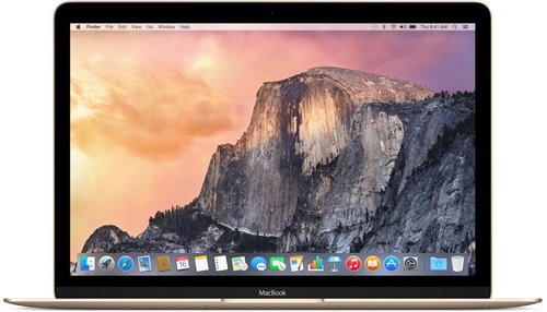 MacBook 12" 2016 Gold SK - MacBook - Hauptbild
