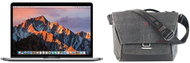 MacBook Pro 13 "Retina CZ 2017 with Touch Barem Space-Gray + Peak Design Everyday Messenger 13" - Dark - MacBook