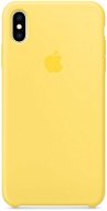 iPhone XS Max Silicone Case - Canary Yellow - Phone Cover