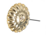 Nohel garden Decorative gold candle holder d4cm - Candle Accessory