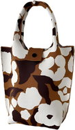 ANNAM Tote bag shoulder flowers brown 45 × 28 cm - Handbag