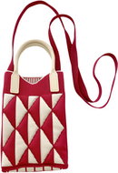 ANNAM Mini crossbody bag red triangle 25 × 11 cm - Handbag