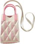 ANNAM Mini taška crossbody růžový trojúhelník 25 × 11 cm - Kabelka