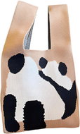 ANNAM Tote bag panda khaki 44 × 25 cm - Handbag