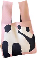 ANNAM Tote bag panda pink 44 × 25 cm - Handbag