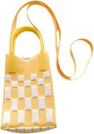 ANNAM Mini handbag/bag yellow diamonds 25 × 11 cm - Handbag