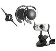 Webkamera + sluchátka s mikrofonem HP PAVILION Basic Starter Pack - -