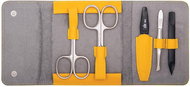 Erbe Solingen Ladies leather manicure set 9675 yellow - Manicure Set