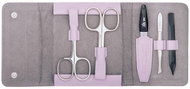 Erbe Solingen Ladies leather manicure set 9677 light pink - Manicure Set