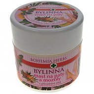 Bohemia Herbs Herbal ointment for heels and calluses with natural oils 120ml - Foot Cream