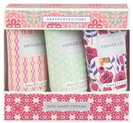 Heathcote & Ivory Hand & Nail Cream Set Vintage & Flowers - Cosmetic Gift Set