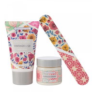 Heathcote & Ivory Nail Care Gift Set Fabrics & Flowers - Cosmetic Gift Set