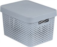 Curver INFINITY DOTS Box 17L - Grey - Storage Box