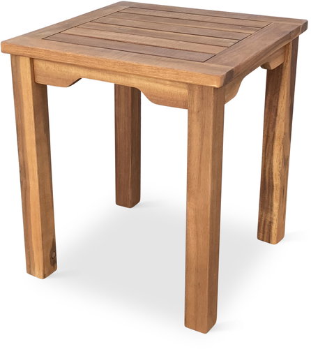 NOELA Otto square acacia table - Garden Table - Main image