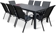 NOELA Metal Garden Furniture Set Viking XL/Ramada 1 Table + 8 Chairs - Garden Furniture