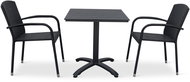 NOELA RISTORANTE/ROMA Balcony set, rattan, 1 table + 2 chairs - Garden Furniture