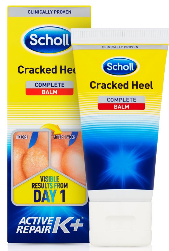 SCHOLL - CRACKED HEEL REPAIR CREAM 120ml - Tynechem