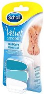 SCHOLL Velvet Smooth Nail Care blue 3 pcs - Replacement Head
