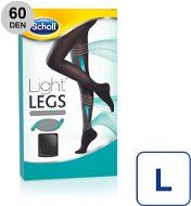 SCHOLL Light Legs 60DEN kompresné pančuchové nohavice čierne L - Pančuchy