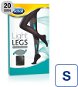 SCHOLL Light Legs 20DEN kompresné pančuchové nohavice čierne S - Pančuchy
