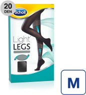 SCHOLL Light Legs 20DEN kompressziós harisnya, fekete - M - Harisnya