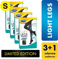 SCHOLL Light Legs 60DEN kompresné pančuchové nohavice čierne S 3+1 ks - Pančuchy