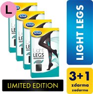 SCHOLL Light Legs 60DEN compression tights black L 3 + 1 pce - Stockings