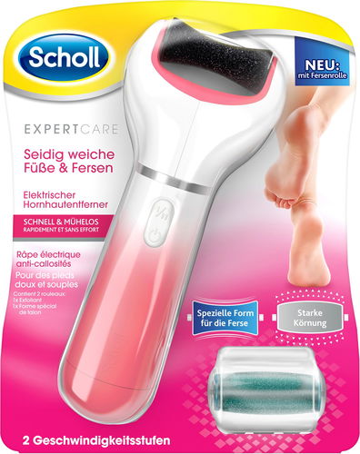 SCHOLL Velvet Smooth Eletronic Foot Care System Pink - Elektrický pilník - Hlavní obrázek