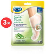 SCHOLL PediMask™ Expert Care Nourishing Foot Mask with Aloe Vera 1 pair 3 × - Foot Mask