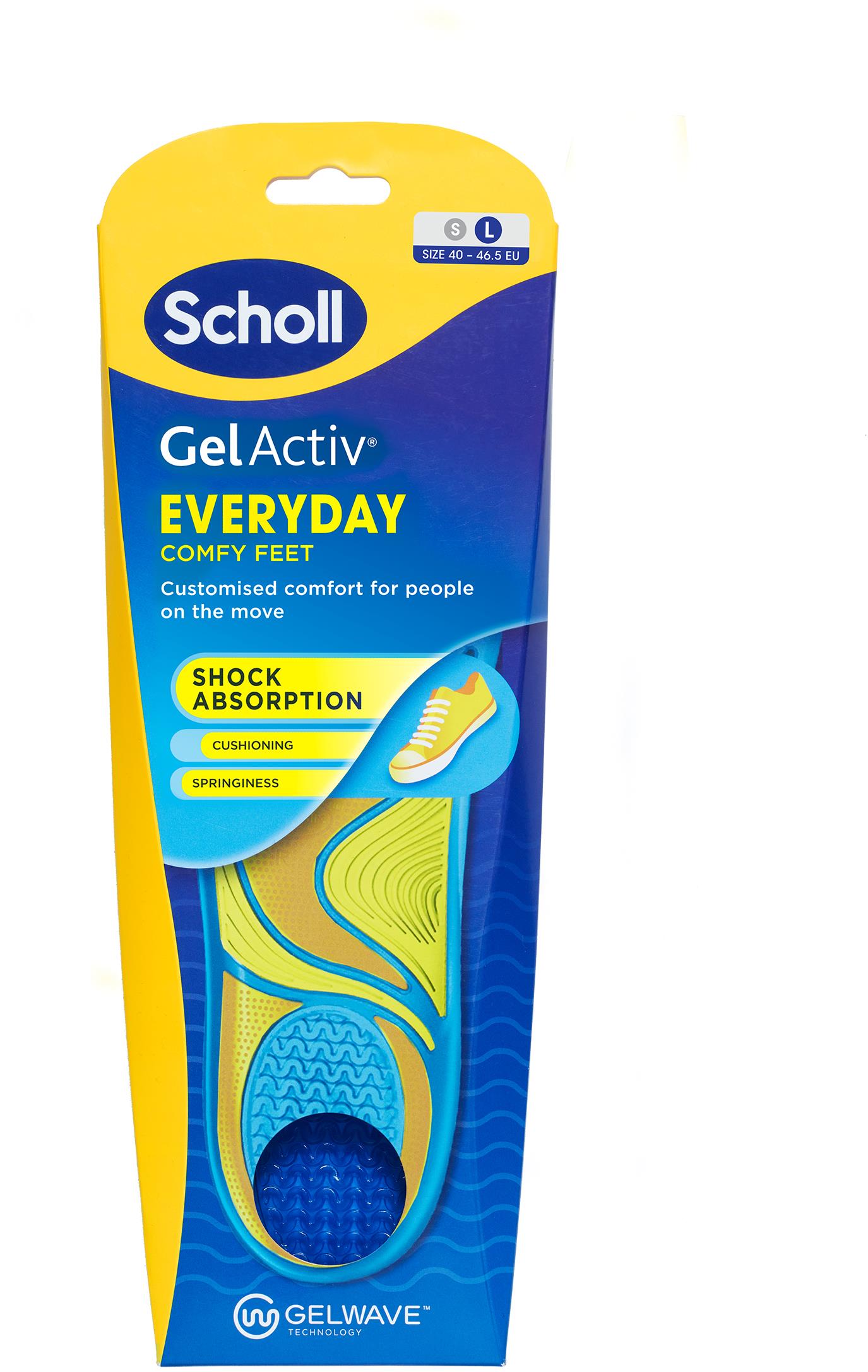 SCHOLL GelActiv Casual Insole Large