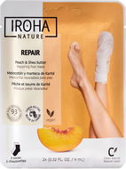 IROHA NATURE Maska na nohy Peach and Shea Butter 2 × 9 ml - Maska na nohy