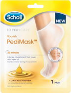 Maska na nohy SCHOLL Expert Care Nourish PediMask™ Triple Oil 1 pár - Maska na nohy