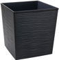 Flowerpot cover JUKA PROUTI plastic anthracite 40x40x41cm - Planter Cover