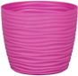 Cover for flowerpot SAHARA PRIMULE plastic violet pink d11x9cm - Planter Cover