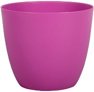 Flowerpot cover PATRICIE plastic violet pink d11x10cm - Planter Cover