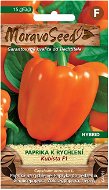 Paprika zeleninová KUBISTA F1, do skleníka, oranžová - Semená