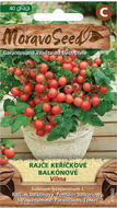 Seeds Tomato Bush Balcony VILMA, Red - Semena