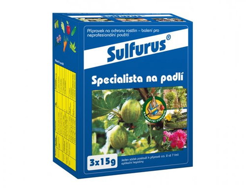 LOVELA Fungicide SULFURUS, 3 x 15 g - Fungicide - Main image