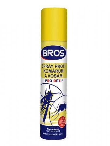 BROS Repellent Spray for Children against Mosquitoes and Wasps 90ml - Insect Repellent - Main image